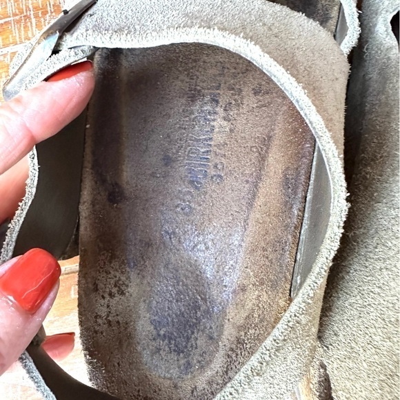 Birkenstock Milano suede leather sandals - Picture 7 of 9